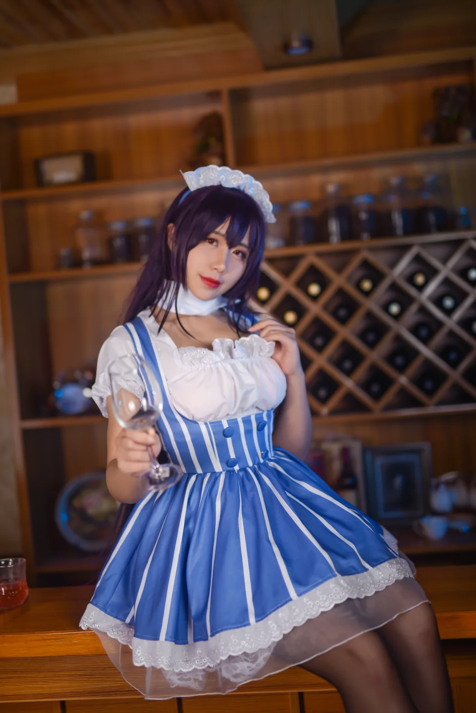 九曲Jean - No.096 Maid Utaha [34P-122MB] tg@simisebaisi 【丝足阁】005.webp